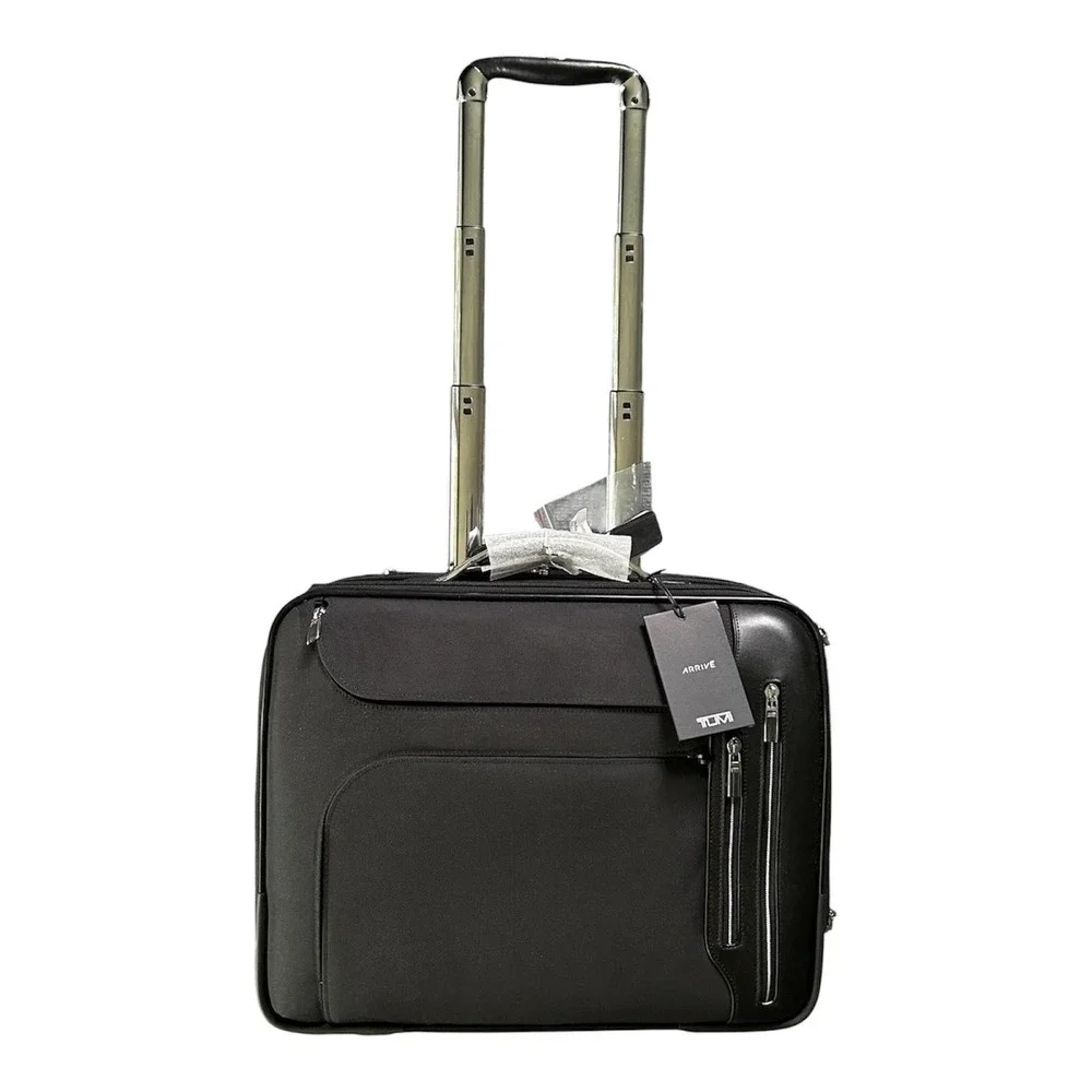 TUMI Bag Arrive LaGuardia Wheeled Brief Laptop Black 17